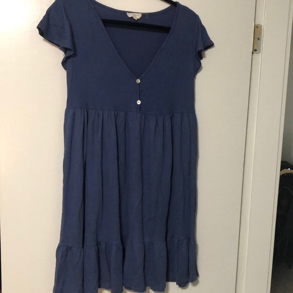 See You Monday Dresses & Skirts - Blue flowy dress